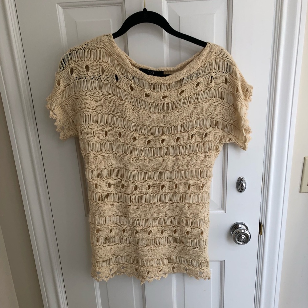 Boho Knitted Tunic, Cover Up, Unique